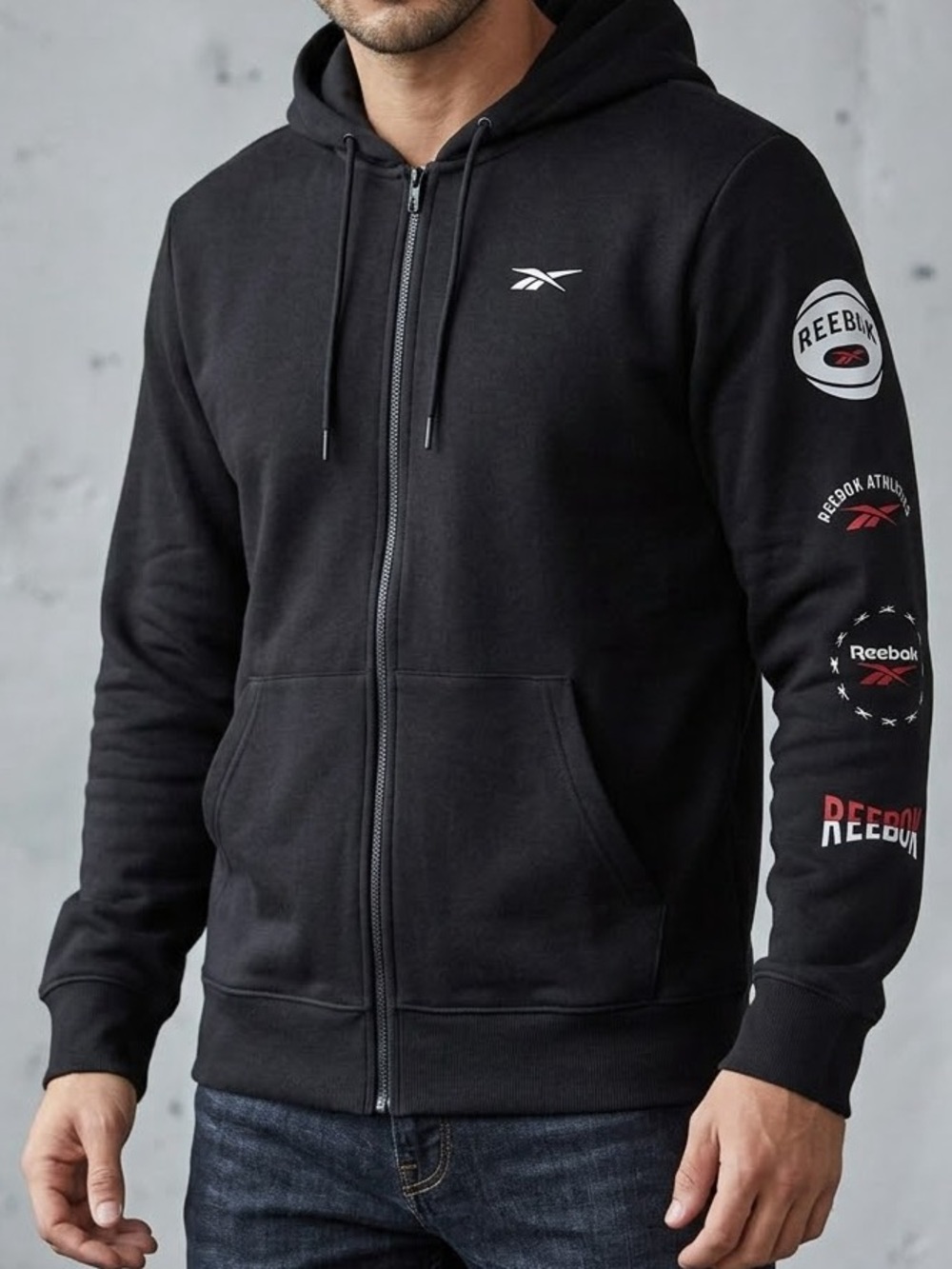Reebok Hype Full-Zip Hoodie